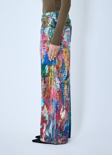 Acne Studios 漆彩牛仔裤  蓝色 acn0260002