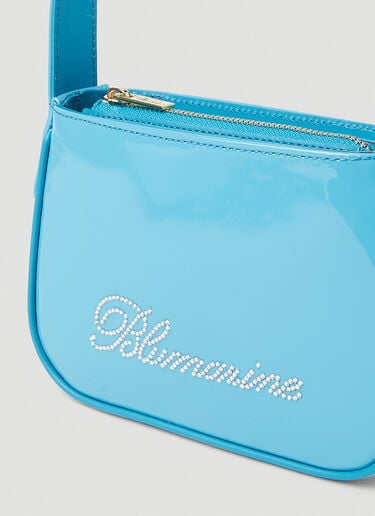 Blumarine 로고 장식 숄더백 라이트 블루 blm0252010