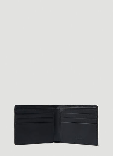 Greca Motif Bi-Fold Wallet Versace Greca Motif Bi-Fold Wallet Black ver0151037