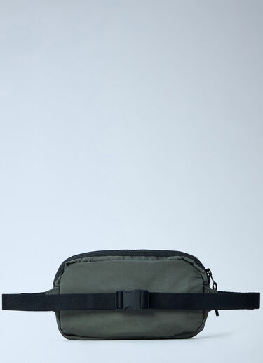 LN-CC® - Stone Island: Compact Nylon Pouch - Green Stone Island Compact Nylon Pouch Green sto0165028