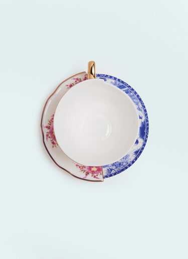 Hybrid Zenobia Teacup With Saucer Seletti Hybrid Zenobia Teacup With Saucer Multicolour wps0691135