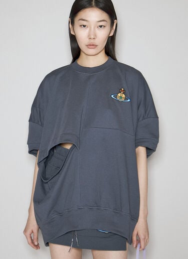 Vivienne Westwood ツイストドリーTシャツ グレー vvw0256026