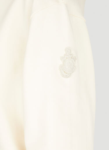 1 Moncler JW Anderson 图案印花连帽运动衫 乳白色 mjw0352002