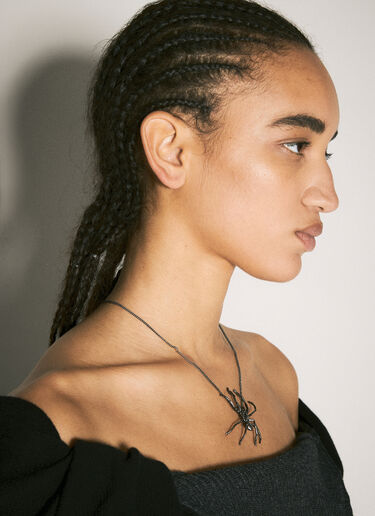 Y/Project Spider Pendant Necklace Black ypr0258014