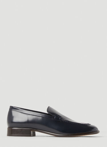 The Row Mensy Loafers Navy row0253011