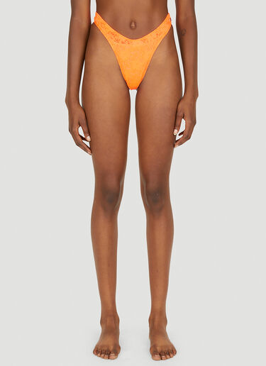 Balenciaga BB V-Slip Briefs Orange bal0249038