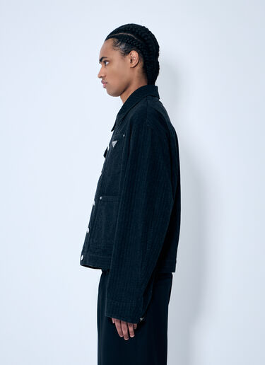 Prada Denim Overshirt Black pra0160009