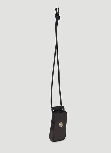 Moncler 徽标贴饰手机壳 黑色 mon0148022