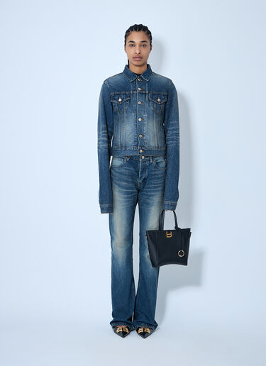 Balenciaga Denim Jacket Blue bal0259062