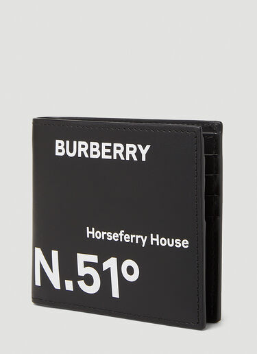 Burberry コーディネートプリントウォレット ブラック bur0151099