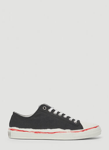 Marni Low-Top Graffiti Sneakers Black mni0243039