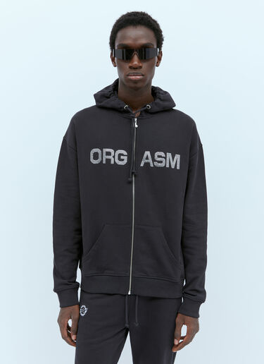 Carne Bollente Diamonds Cum Hooded Sweatshirt Black cbn0354002