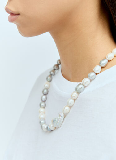 Pearl Octopuss.y Clouds Pearl Necklace White prl0355005