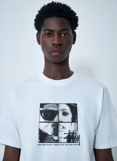 Stüssy Logo Motif T-Shirt White sts0162020