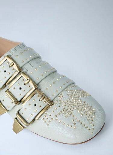 Chloé Susanna Flats White chl0263053