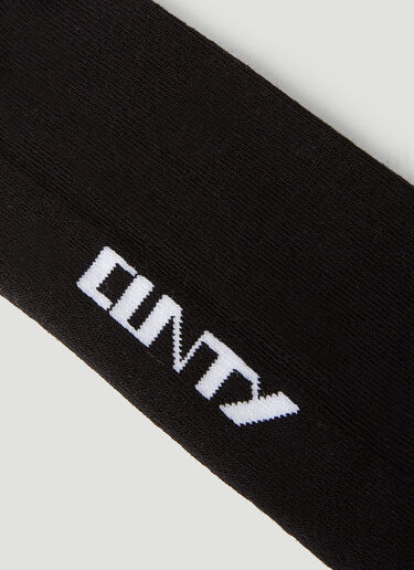 Rick Owens DRKSHDW Cunty Socks Black drk0152022