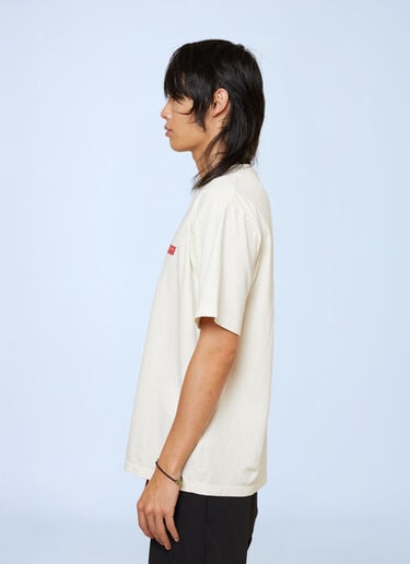 Logo Motif T-Shirt District Vision x Massimo Osti Logo Motif T-Shirt White dtm0163003