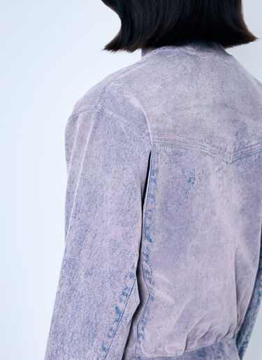 Diesel F-Slitly Zip-Up Sweatshirt Pink dsl0259009