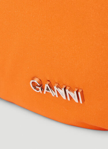 GANNI スモール オケージョン ホーボー バッグ オレンジ gan0252050