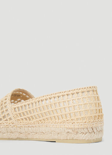 Prada Logo Espadrilles Beige pra0252068
