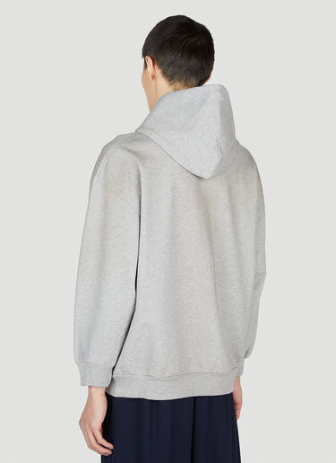 Balenciaga Classic Hooded Sweatshirt Grey bal0152046