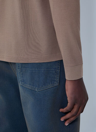 Lacoste Silk Polo Shirt Beige lac0162003