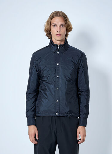 LN-CC® - Moncler: Meridelle Down Shirt Jacket - Navy Moncler Meridelle Down Shirt Jacket Navy mon0165013