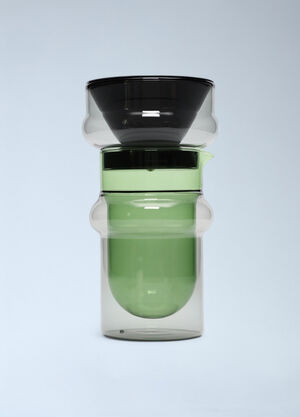 Tom Dixon Bump Carafe And Filter Set Green wps0691738