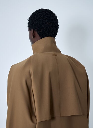 Technical Stand Collar Jacket Lacoste Technical Stand Collar Jacket Camel lac0162012
