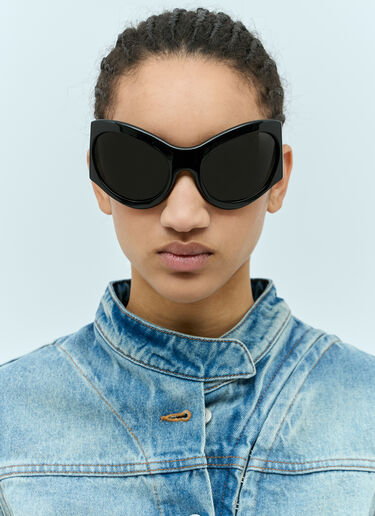 Poppy Lissiman Cherloi Sunglasses Black ppl0253002