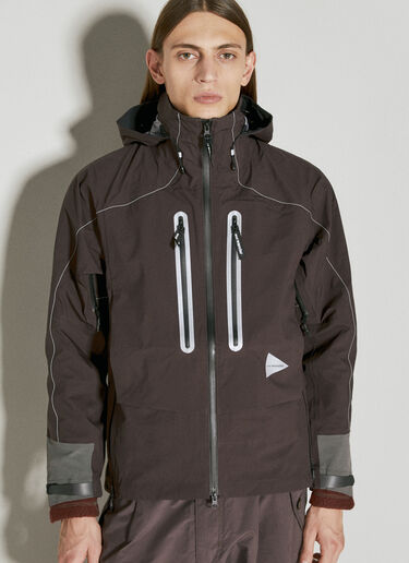 And Wander Pertex Shield Rain Jacket Purple anw0154001