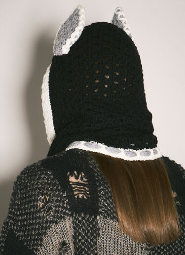 Marni Donkey Puppet Balaclava Black mni0159010