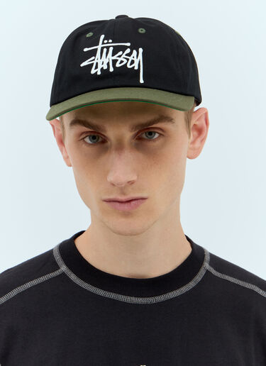 Stüssy Big Basic Vintage Baseball Cap Black sts0157016