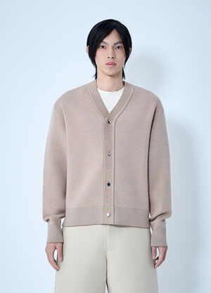 Jacquemus Le Cardigan Doppio Beige jac0164022