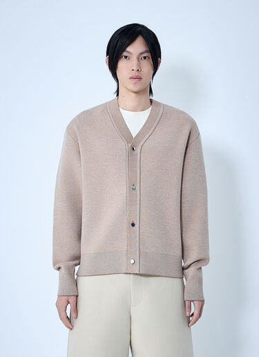 Jacquemus Le Cardigan Doppio Beige jac0164022