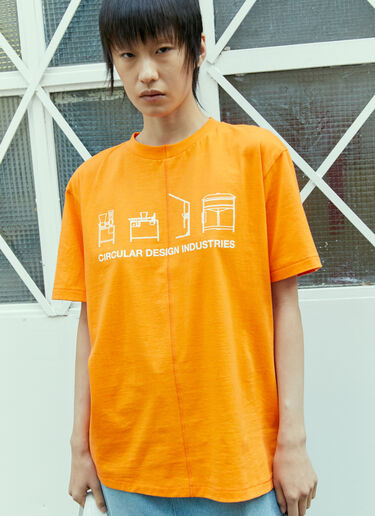 Space Available Circular Industries T-Shirt Orange spa0354014