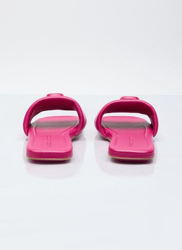 Marc Jacobs The J Marc Leather Slides Pink mcj0255002