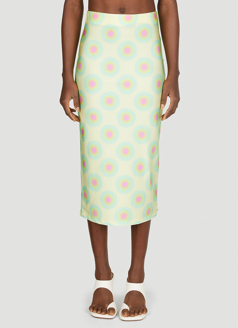 Y/Project Op Art Skirt Blue ypr0252023