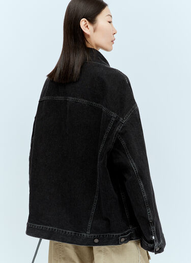 Acne Studios Oversized Denim Jacket Black acn0355002