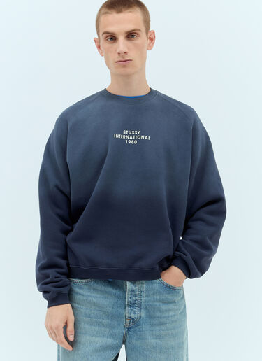 Stüssy 徽标印花运动衫  藏蓝色 sts0157010