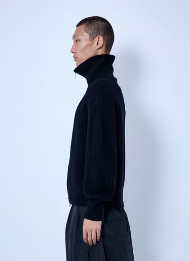 Entire Studios Blimp Full Zip Cardigan Black ent0166002