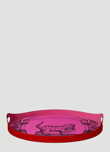 Gucci Oval Cat Tray Pink wps0638359