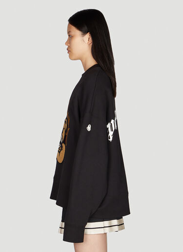 8 Moncler Palm Angels Bear Sweatshirt Black mpa0351015