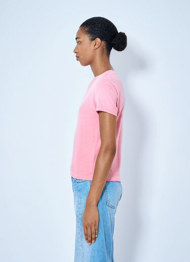 Acne Studios 1996 Fitted Logo T-Shirt Pink acn0265076