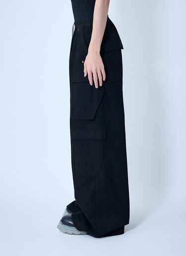 Rick Owens DRKSHDW Double Cargo Jumbo Belas Pants Black drk0164004
