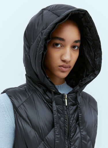 Long Quilted Gilet Max Mara Long Quilted Gilet Black max0254090