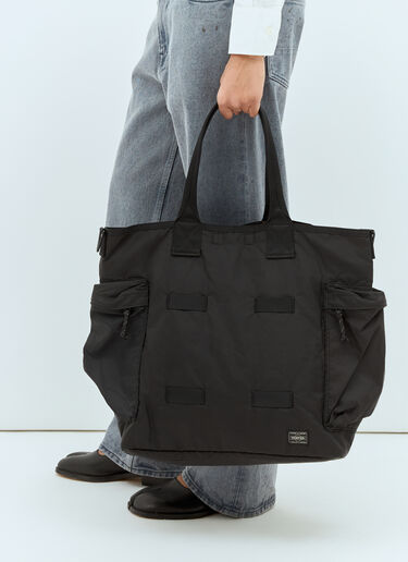 Porter-Yoshida & Co Force 2Way Tote Bag Black por0358001