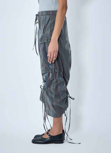 LUEDER Vortex Ruched Skirt Brown ldr0264003