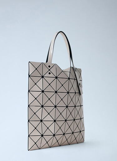 LN-CC® - Bao Bao Issey Miyake: Lucent Basics Geometric Tote Bag - Beige Bao Bao Issey Miyake Lucent Basics Geometric Tote Bag Beige bao0366026