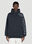 Helmut Lang Logo Print Hoodie Blue hlm0152001